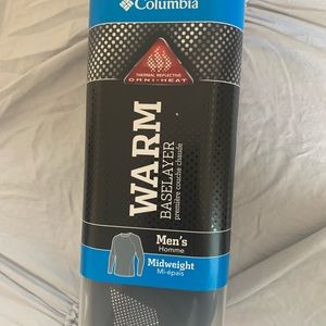 Men's Columbia thermal LS top and tights